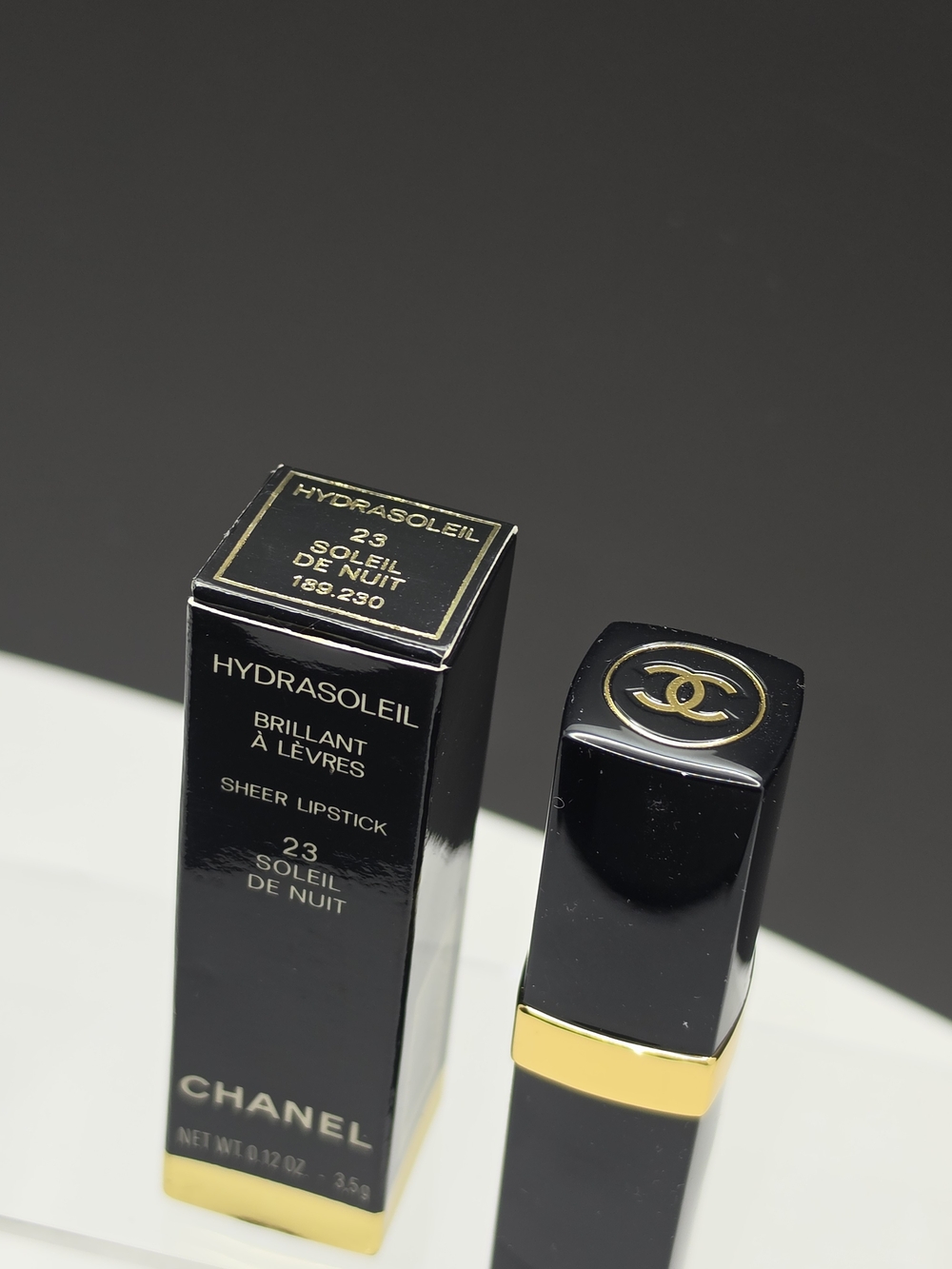 DISCONTINUED CHANEL Hydrasoleil Lipstick - "Soleil De Nuit" - Picture 5 of 5
